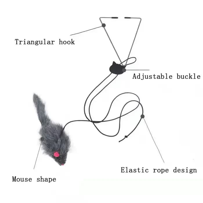 Nouveau Jouet suspendu pour chat