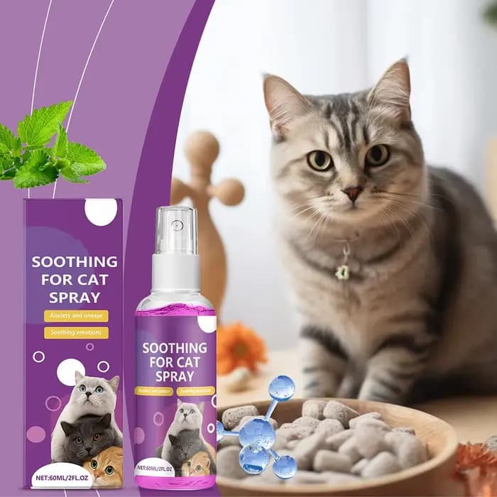 Spray calmant pour animaux de compagnie