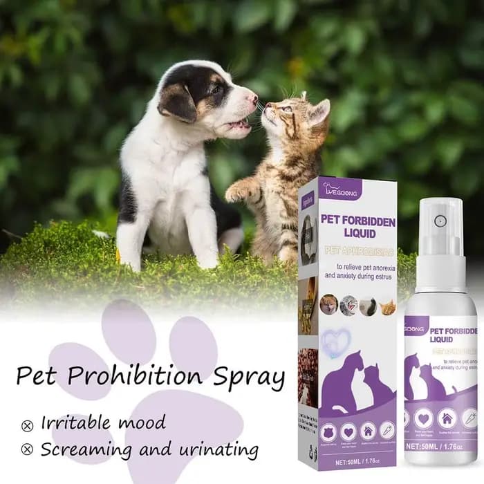 Spray apaisant pour animaux de compagnie