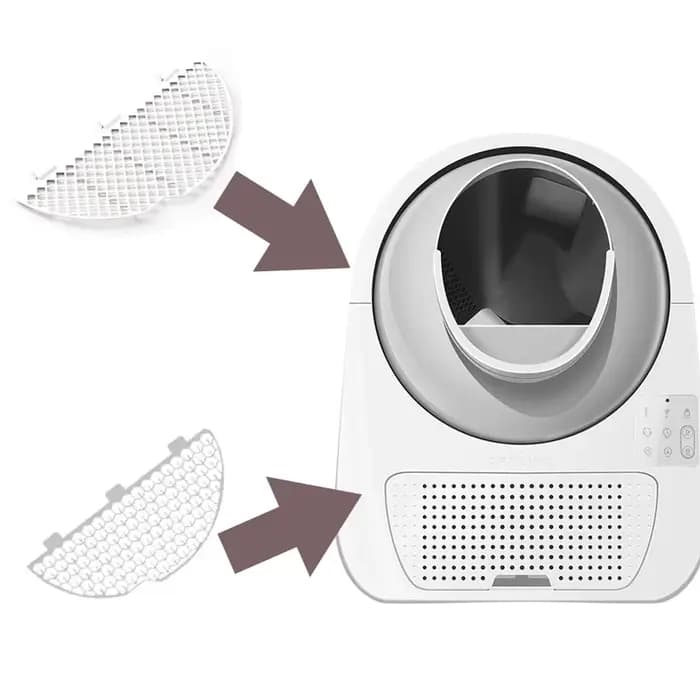 Filtre à litière pour chat (bentonite)