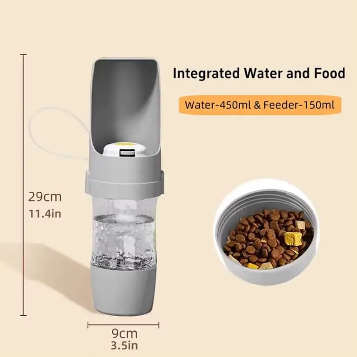 Bouteille d'eau Portable pour chien et chat