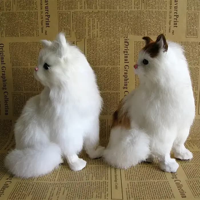 Grand chat de Simulation de 20CM