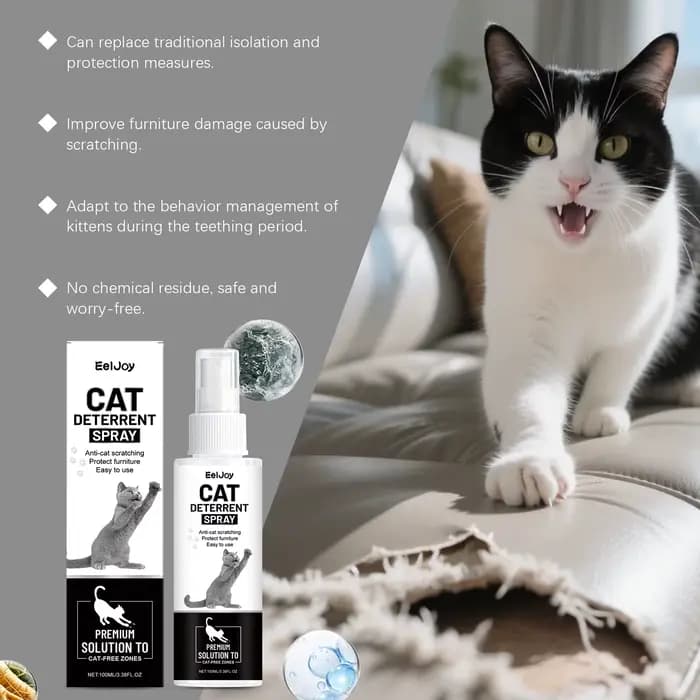 Spray anti-griffures pour chats