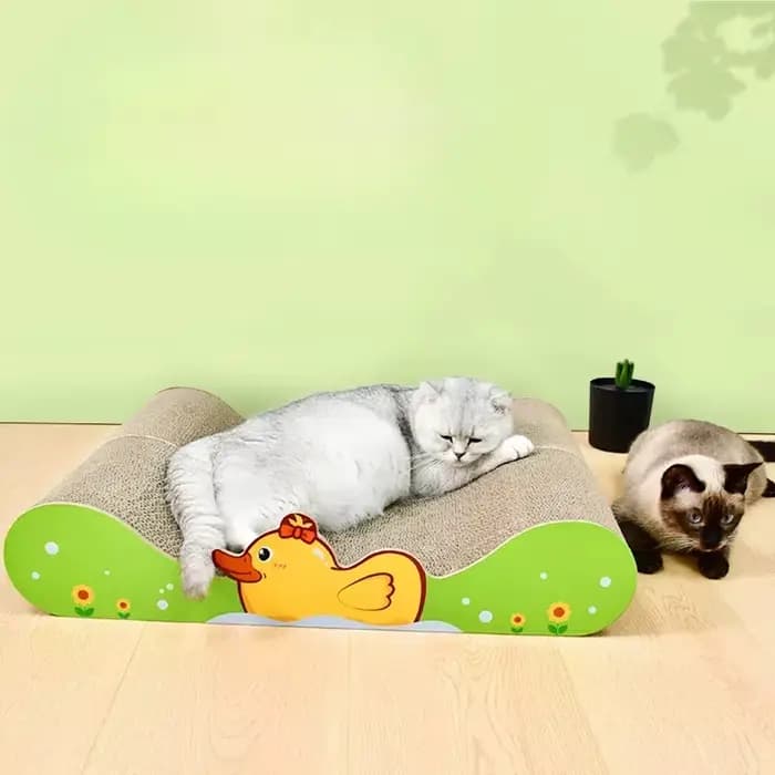 Lit à gratter pour chat