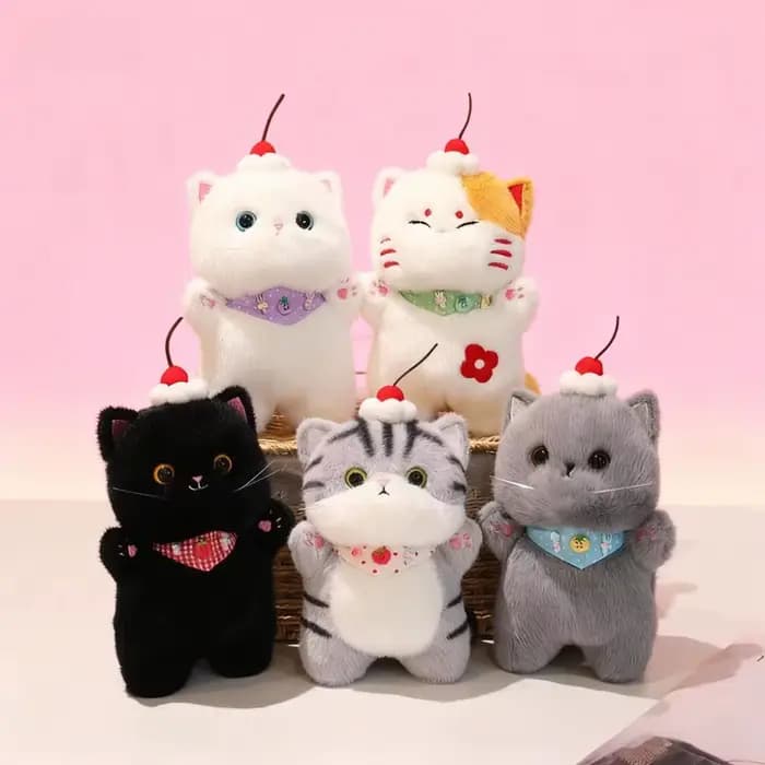 Jouet en peluche chaton mignon
