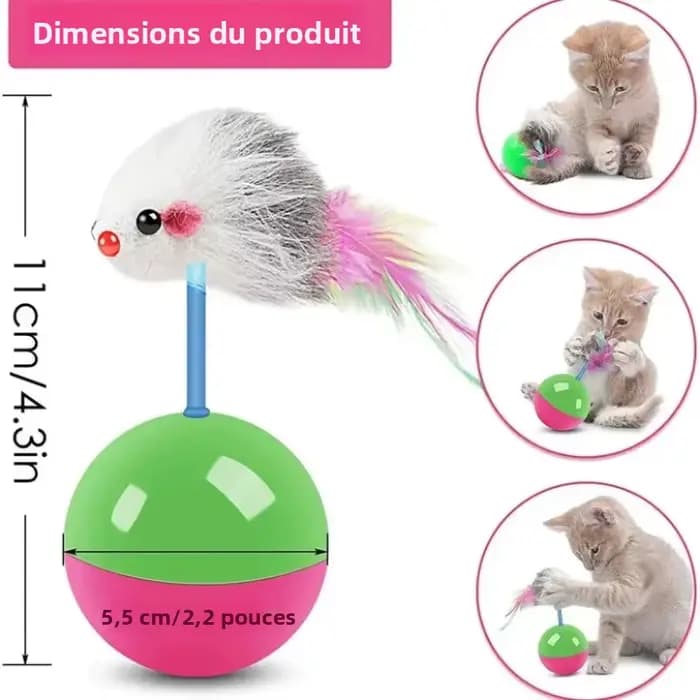 Ensemble de jouets pour chat