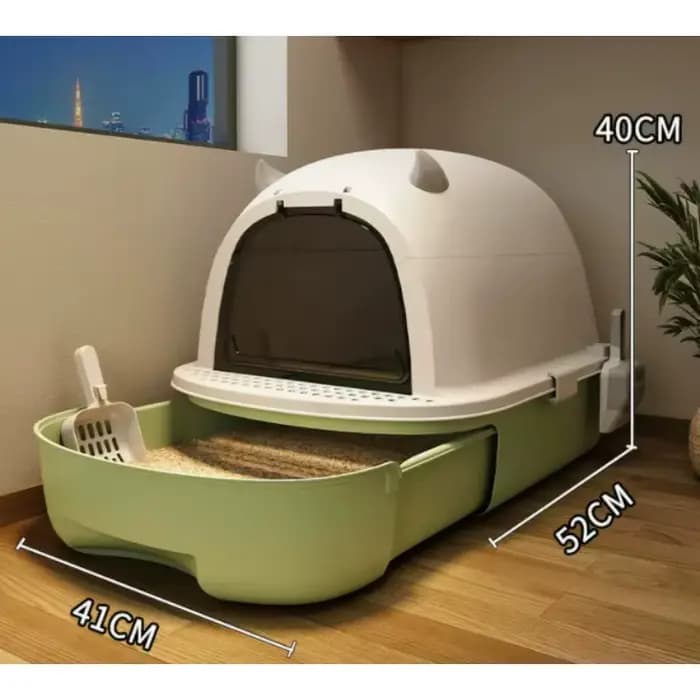 Bac à Litière pour Chat Extra Large