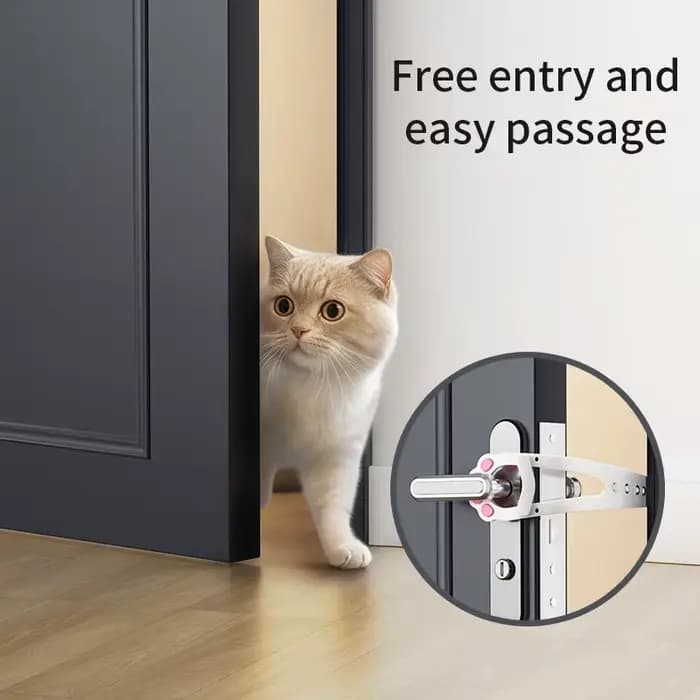 Support de porte pour chat