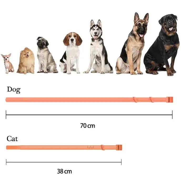 Collier apaisant réglable pour chiens et chats