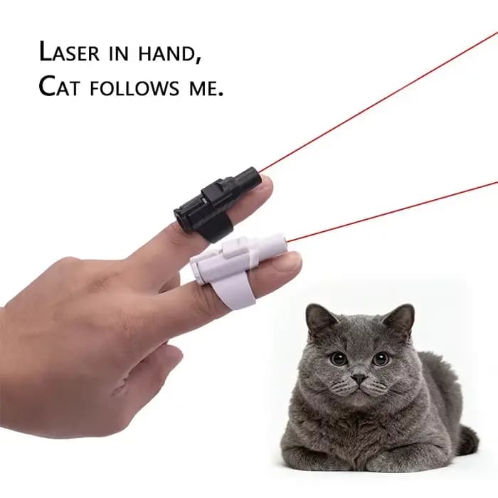 Mini-jouet laser pour chat