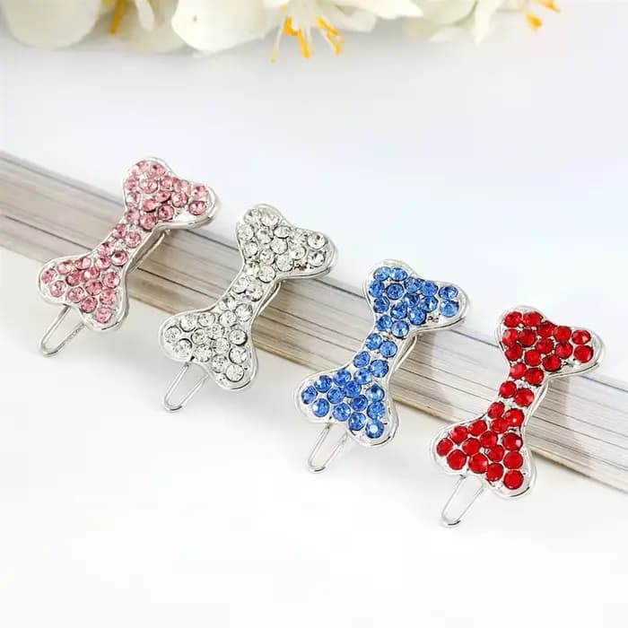 Pet belles épingles à cheveux accessoires pour chiens arcs pour chiens de compagnie pinces à cheveux pour chiots chiens chat Yorkie Teddy cheveux toilettage accessoires pour cheveux d'animaux de compa