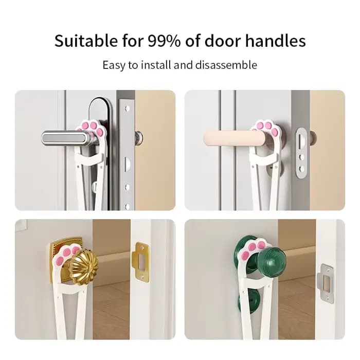 Support de porte pour chat