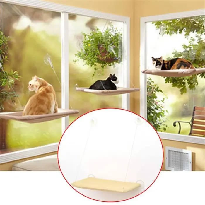 Hamac de fenêtre pour chat