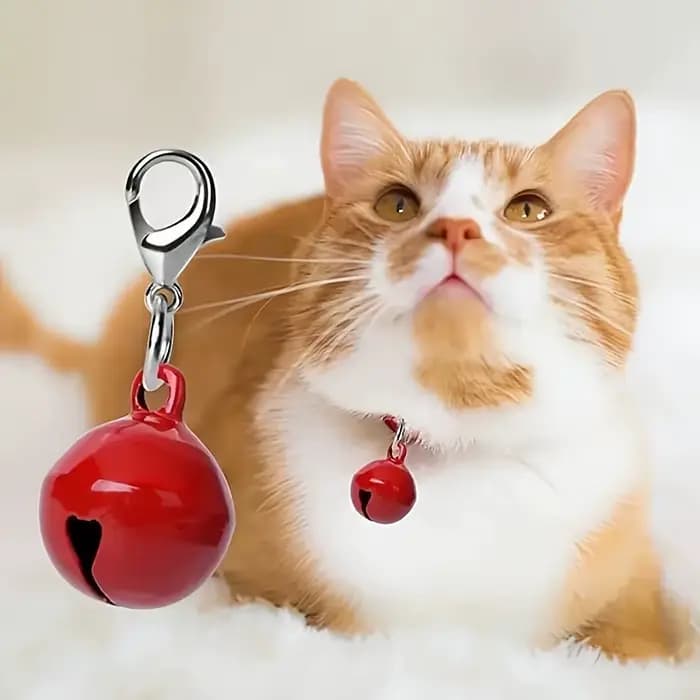 10 clochettes pour collier d'animal
