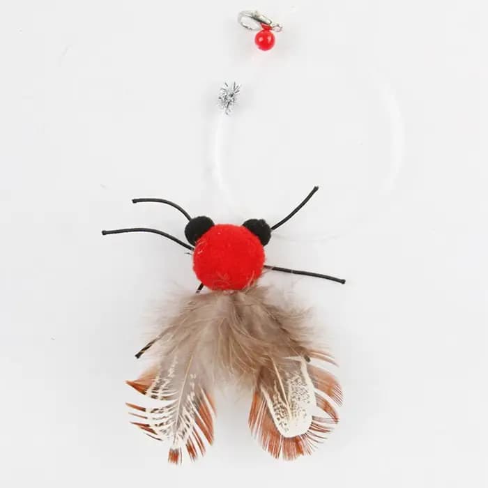 Jouet à plumes pour chat