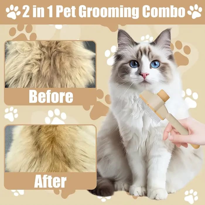 Peignes professionnels pour chats et chiens