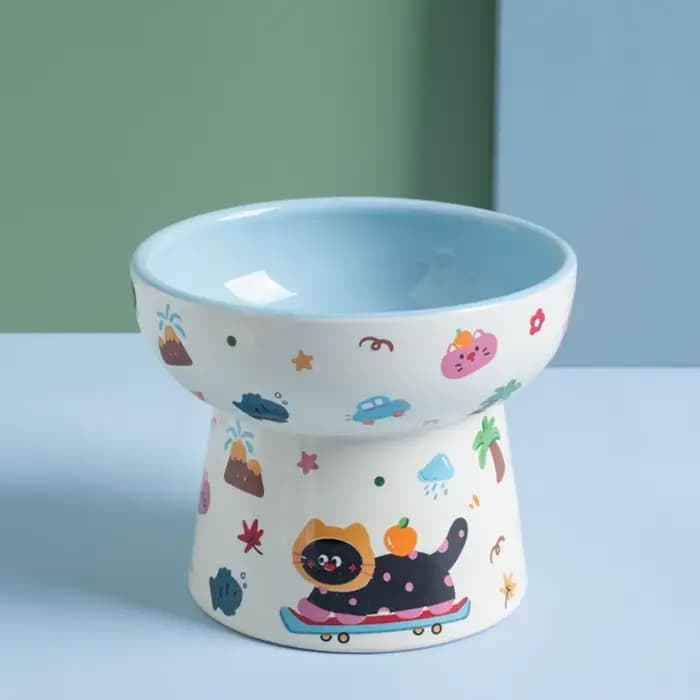 Bol en céramique pour chat