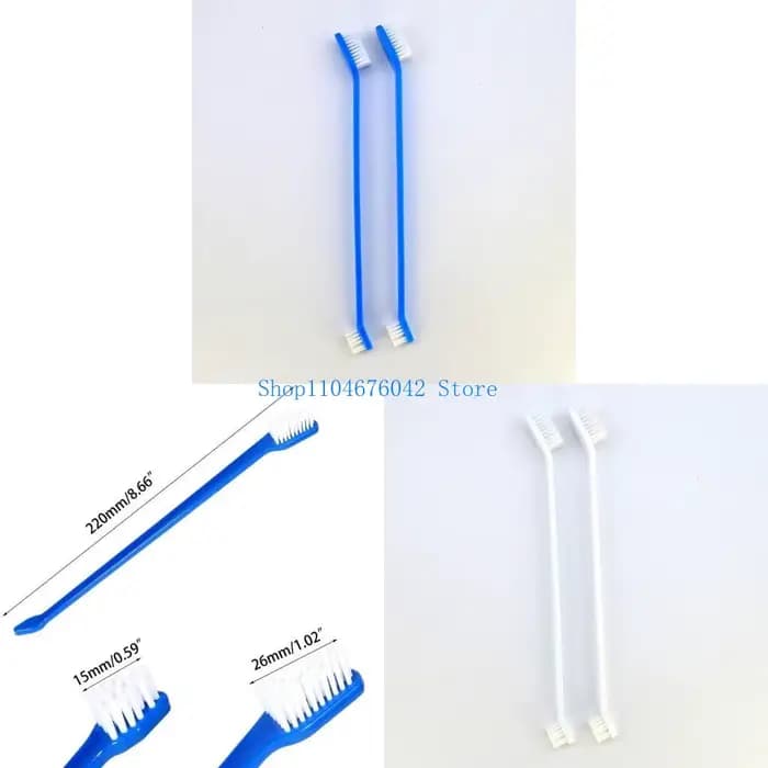 5asd brosse à dents pour animaux compagnie