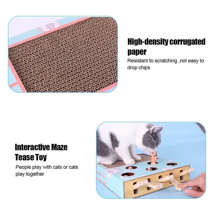 Boîte de jeu pour chat