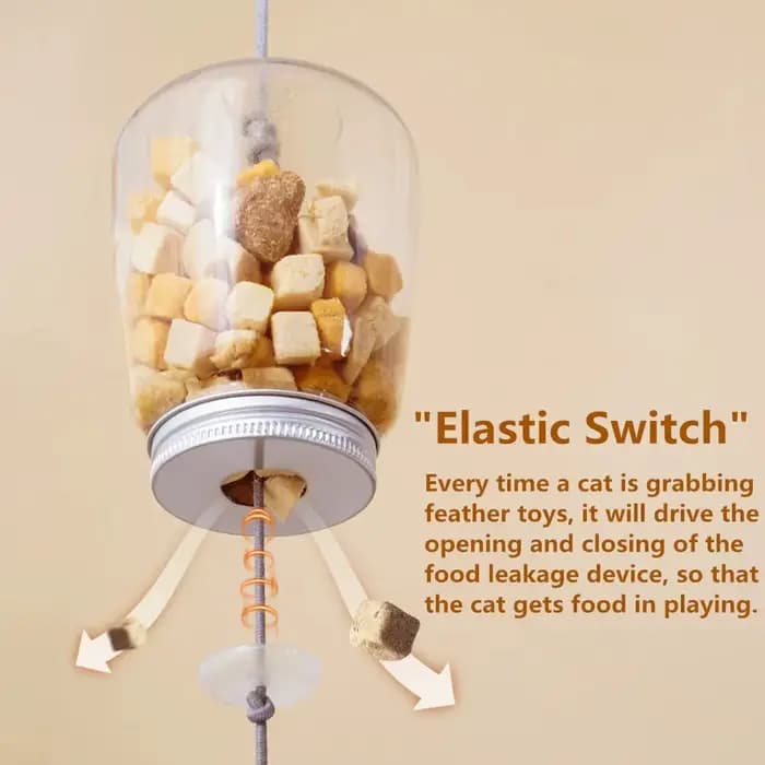 Jouet interactif pour chat