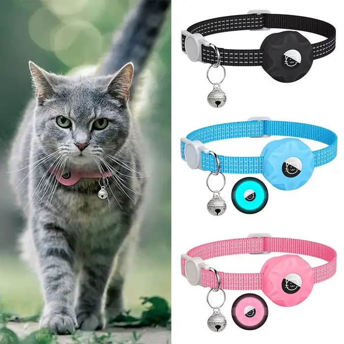 Collier anti-perte avec GPS pour chat