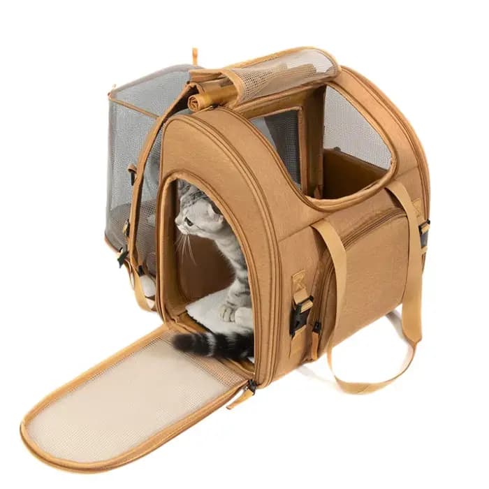 Sac de transport portable pour chat