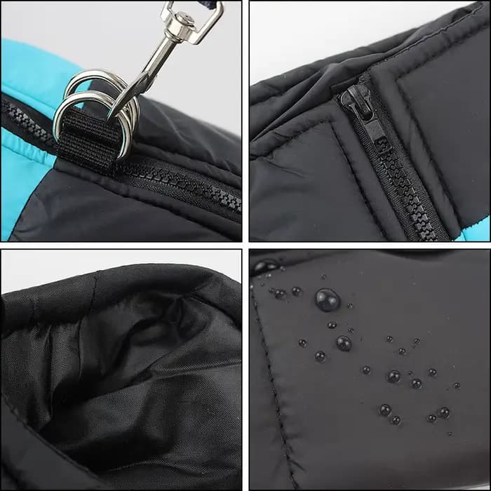 Hiver chaud chien gilet veste S-7XL vêtements pour animaux de compagnie pour petits moyens grands ch