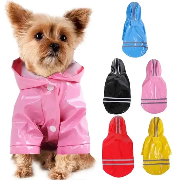 Manteau imperméable réfléchissant pour chien, imperméable, résistant à la neige, pour petits chiots