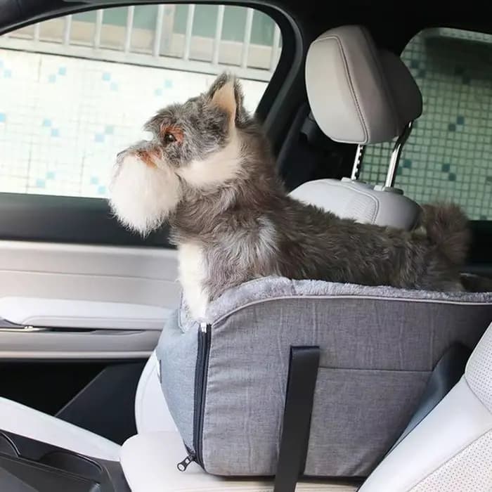 Siège de voiture portable pour animaux de compagnie, contrôle central, lit de chenil pour chien, acc