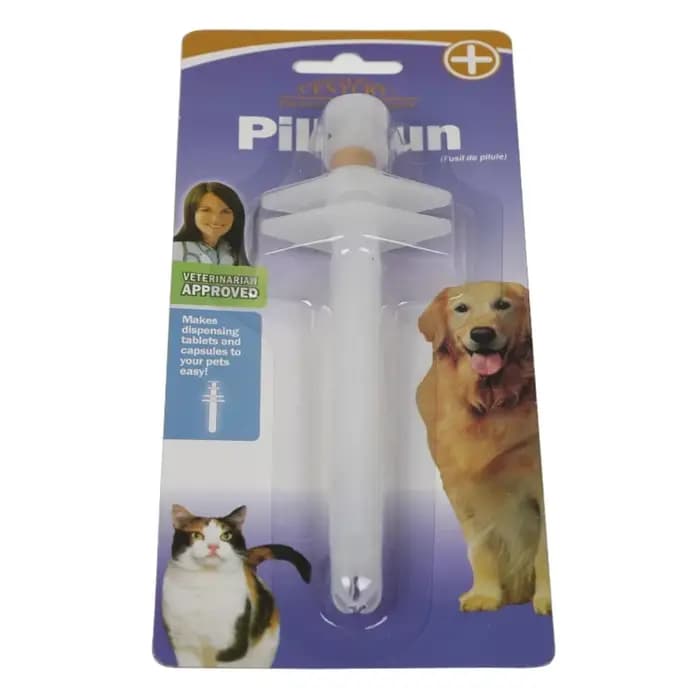 Seringue pour animaux de compagnie chat chien médecine mangeoire comprimé pilule pistolet pilule dis