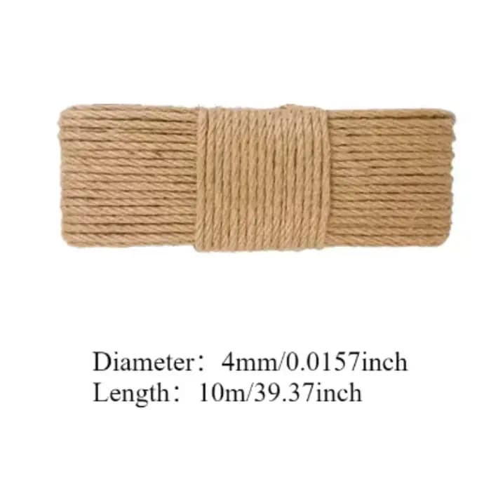Corde en Sisal pour arbres à chat, bricolage, poteau à gratter de remplacement, cadre d'escalade pou