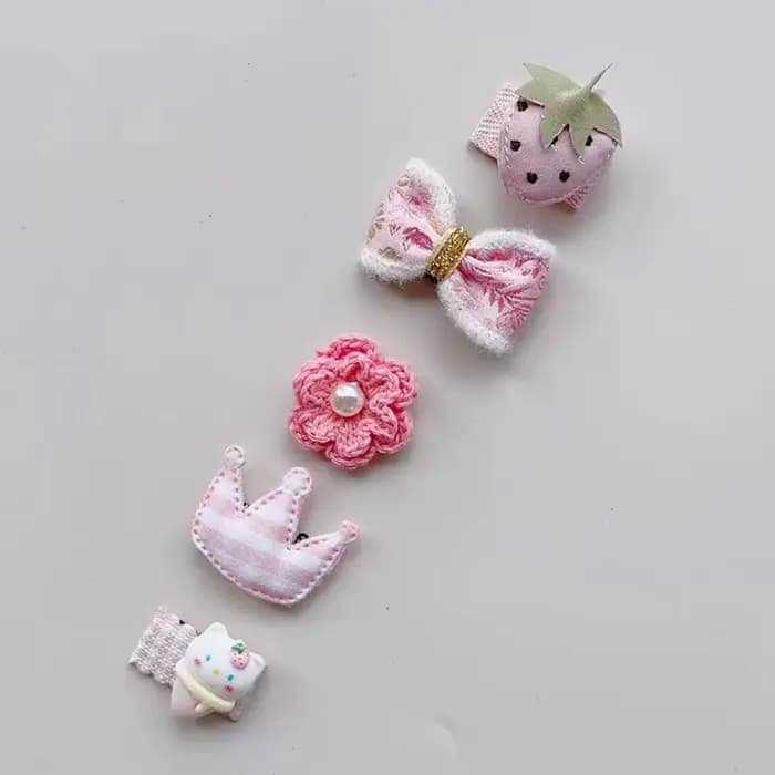 Lot de 5 nœuds pour chiens et chats, pinces à cheveux tendance pour animaux de compagnie, accessoire