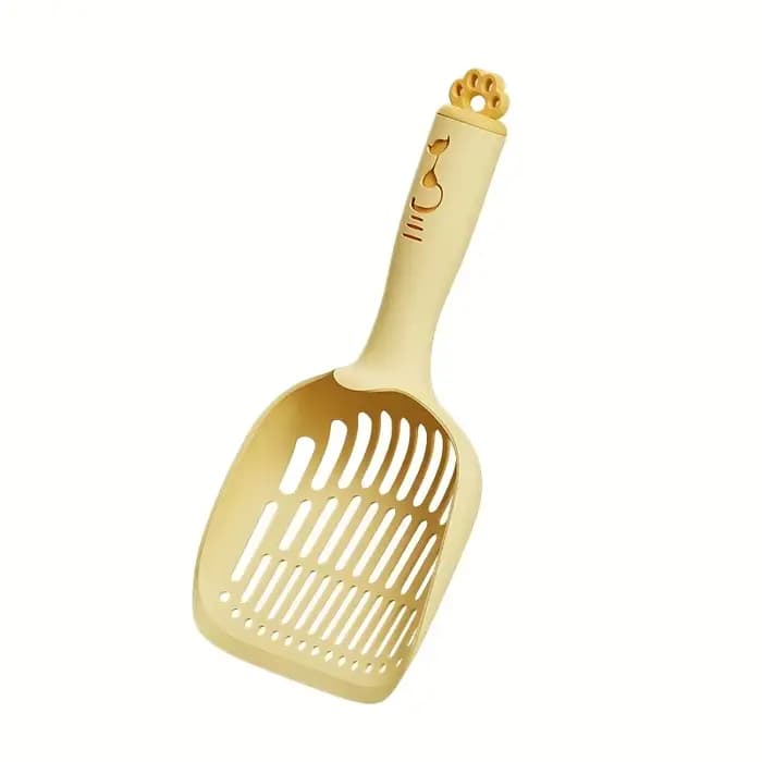 Nouvelle pelle à litière pour chat grand trou fin épaissi Tofu sable pelle pour chat fournitures de