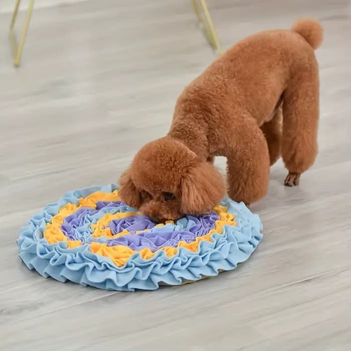 Tapis de reniflage pour chiens, réduit l'ennui et l'anxiété, alimentation lente et odeur, jouets sti