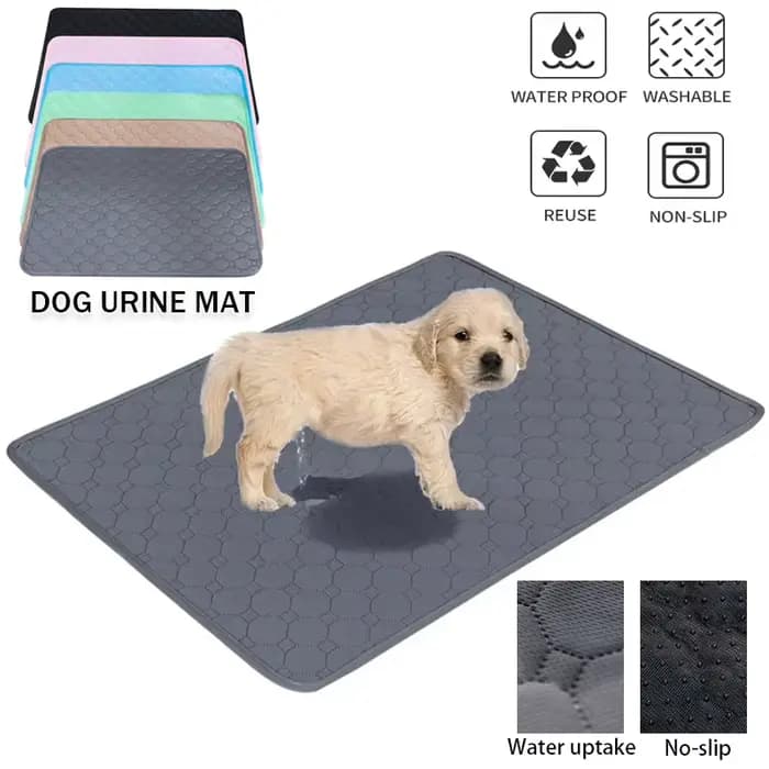 Coussinets d'urine pour chien, lavables et réutilisables, antidérapants, coussin d'entraînement pour