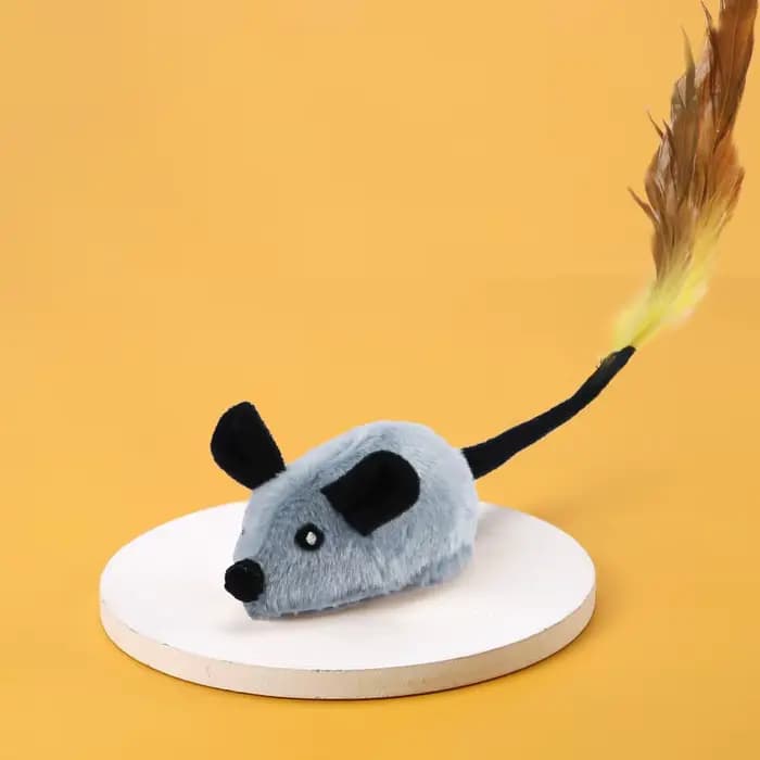 Souris de course intelligente pour chat, jouet interactif, mouvement aléatoire, électrique, Teaser,