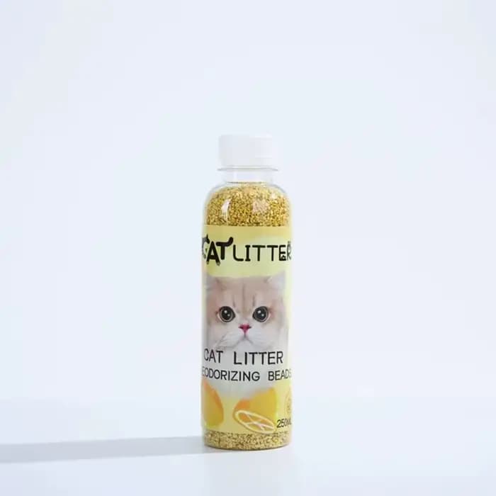 Perles désodorisantes pour litière de chat, parfum confortable, désodorisation purement naturelle, n