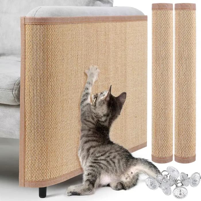 Tapis de protection contre les rayures pour chat, grattoir pour chat, arbre à gratter, tapis de cana