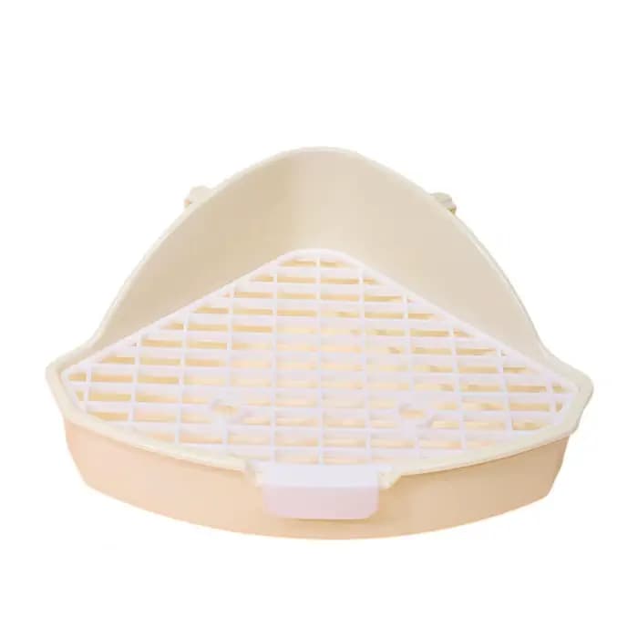 Poêle à litière pour lapin, pot d'entraînement pour animaux, boîte de toilette d'angle pour lapins,