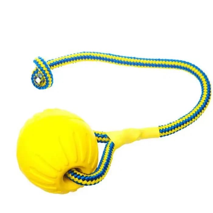 1pc dents Indestructibles morsure en caoutchouc chiot drôle balle d'entraînement jouets à mâcher jou