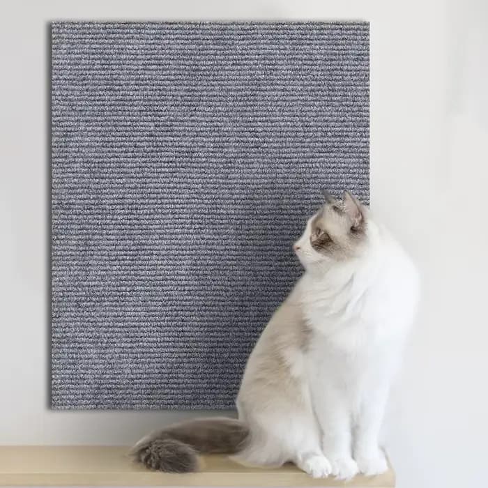 Tapis à gratter auto-adhésif pour chat, tapis à gratter pour chat, mur d'angle, bricolage, protectio