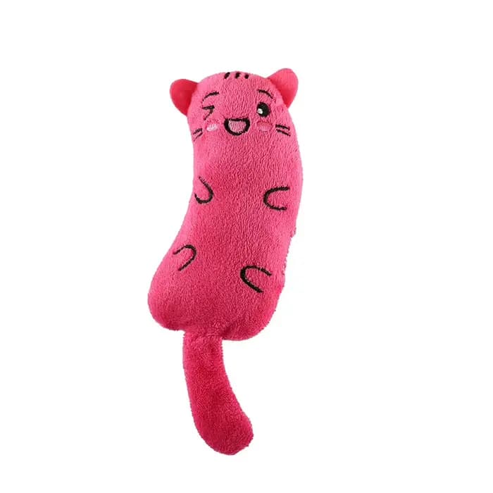 Jouets pour chat mignon, jouet interactif amusant en peluche, Mini meulage des dents, herbe-aux-chat
