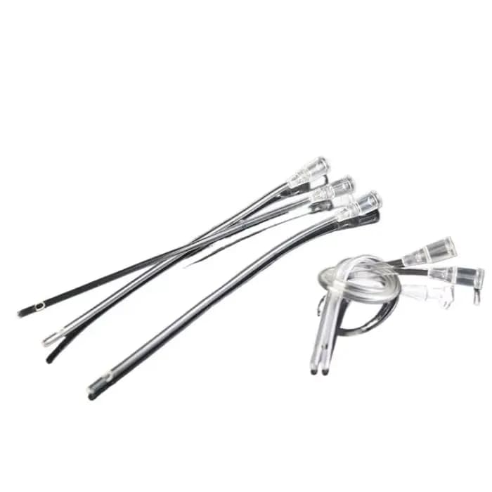 10 pièces PVC mangeoire canule pointe injectable doux animal de compagnie chiot chaton oiseau perroq