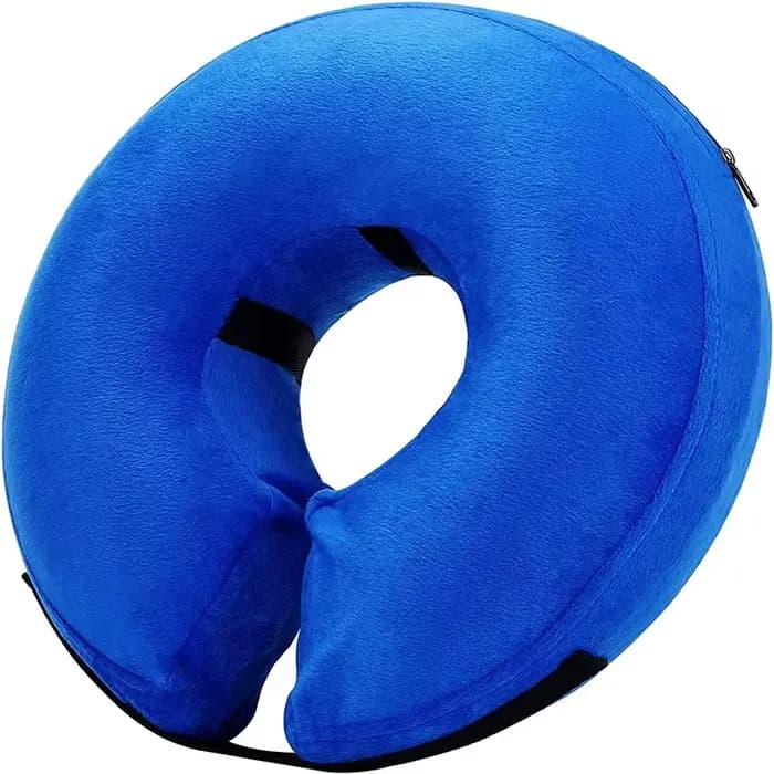 Collier de protection gonflable pour chien et chat, collier Elizabethan en PVC souple gonflable pour