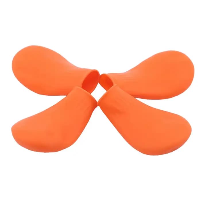 Bottes de pluie imperméables coordonnantes pour animaux de compagnie, bottes en caoutchouc pour ball