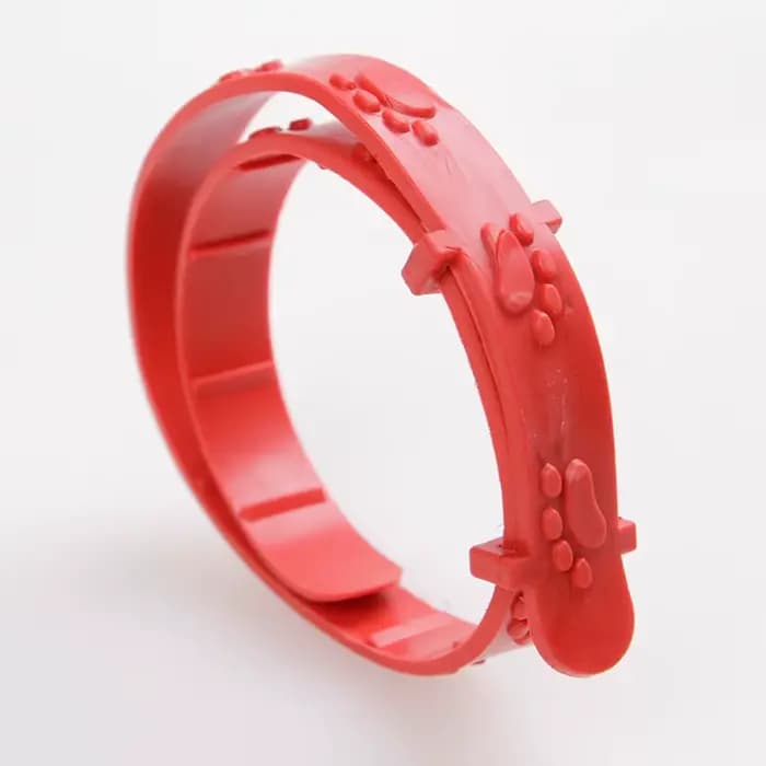 10 pièces/lot Anti-puces tique chat collier petit chien rosée collier à puces animal de compagnie ré