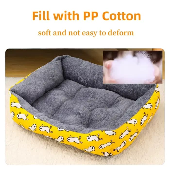 Tapis de lit d'hiver pour animaux de compagnie, grand canapé-lit pour chien, nid chaud pour animaux