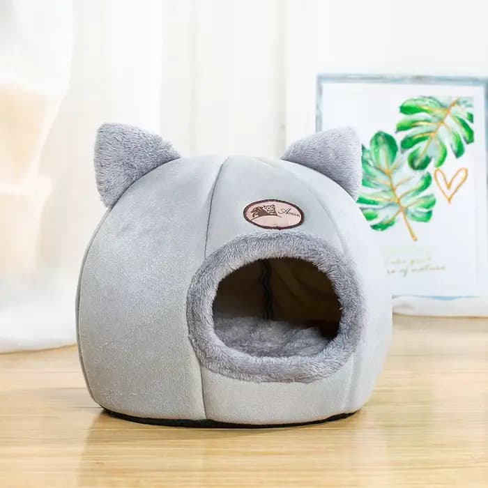 Nouveau confort de sommeil profond en hiver lit de chat tapis de glace panier petit chien maison pro