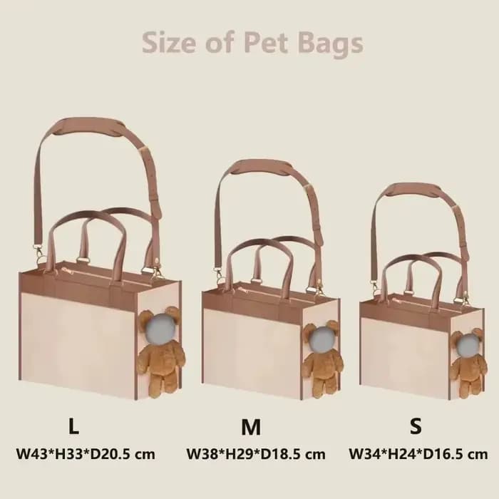 Sac de transport créatif pour animaux de compagnie, grande capacité, extérieur, une épaule inclinabl