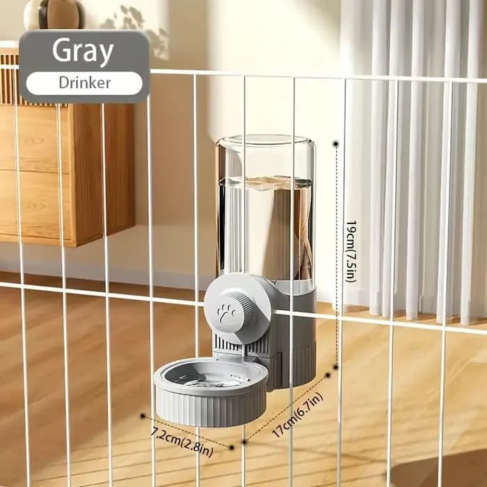 Nouveau distributeur d'eau/distributeur d'eau automatique suspendu de nourriture pour animaux de com